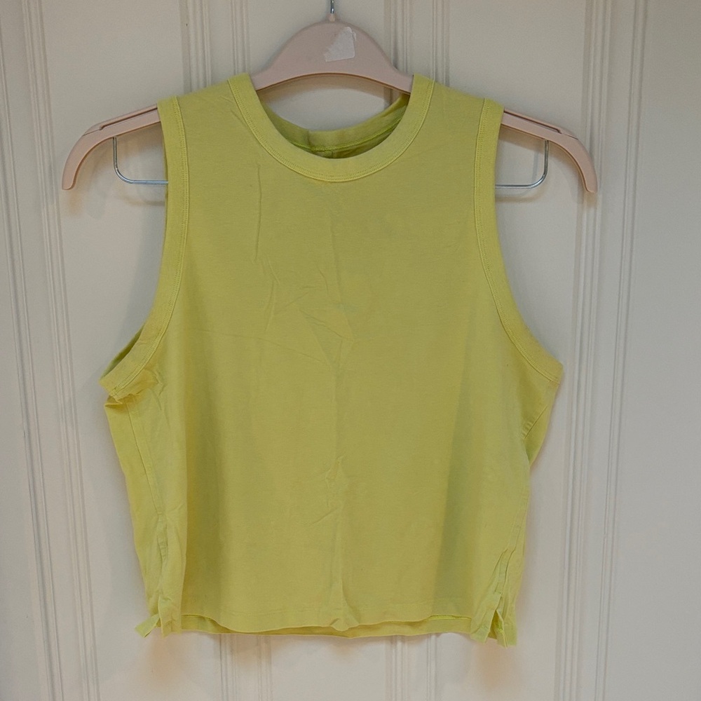 lululemon classic fit cotton-blend tank top